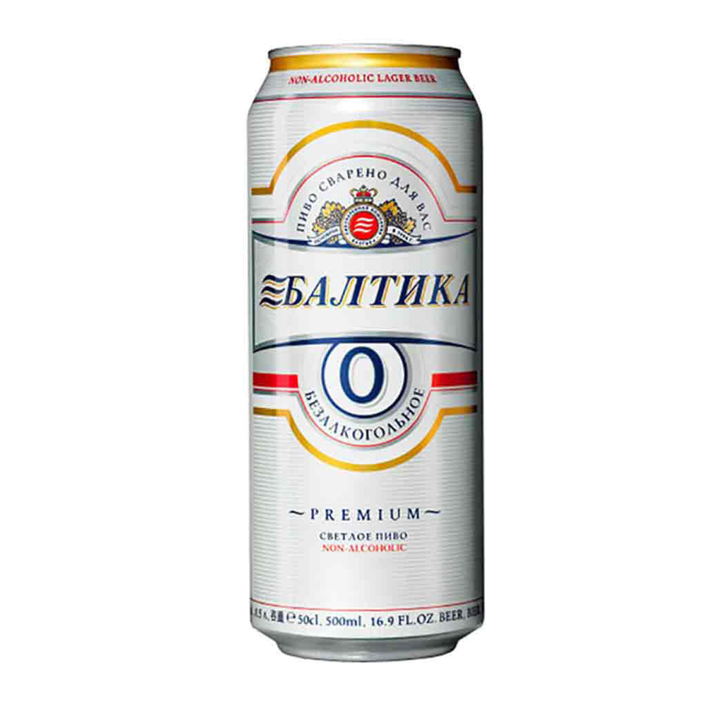 baltika-1.jpg آبجو بالتیکا اورجینال روسی بدون الکل سفید پرمیوم 450 میلی لیتر - Image 1