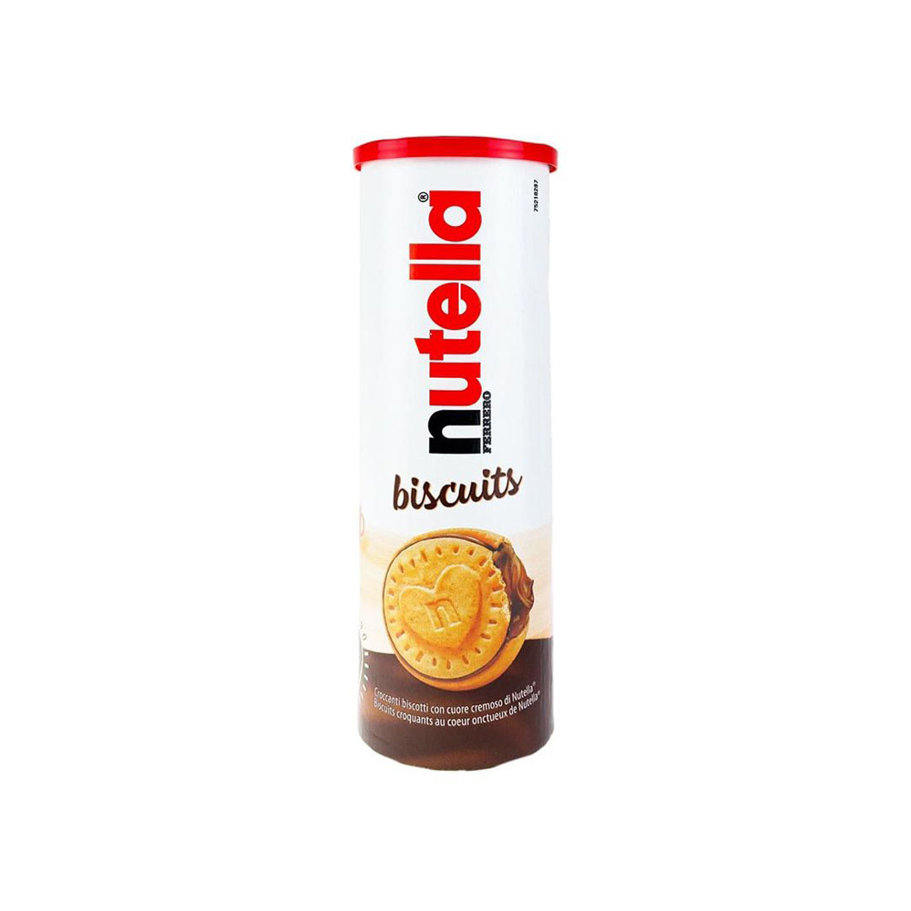 bisnut-1.jpg بیسکوییت کرمدار شکلات فندقی نوتلا - 166 گرم - Image 1