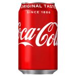نوشابه کوکا coca اصل حجم 330 میلی لیتر