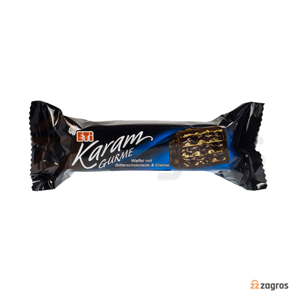 eti-karam-1.jpg ویفر شکلاتی اتی کارام وزن ۵۰ گرم - Image 1