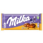 شکلات ميلکا تبلت 100 گرم کارامل