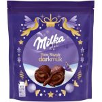 شکلات توپی پاکتی تلخ میلکا ۹۰ گرمی | Milka Fine Balls Dark Milk