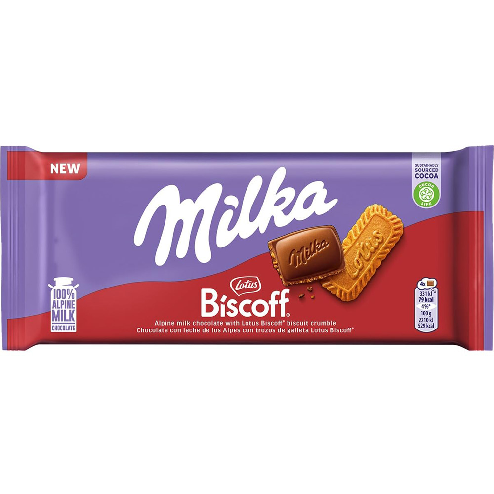 milka-tablet-lotus-1.jpg شکلات ميلکا تبلت 100 گرم بیسکوف لوتوس - Image 1