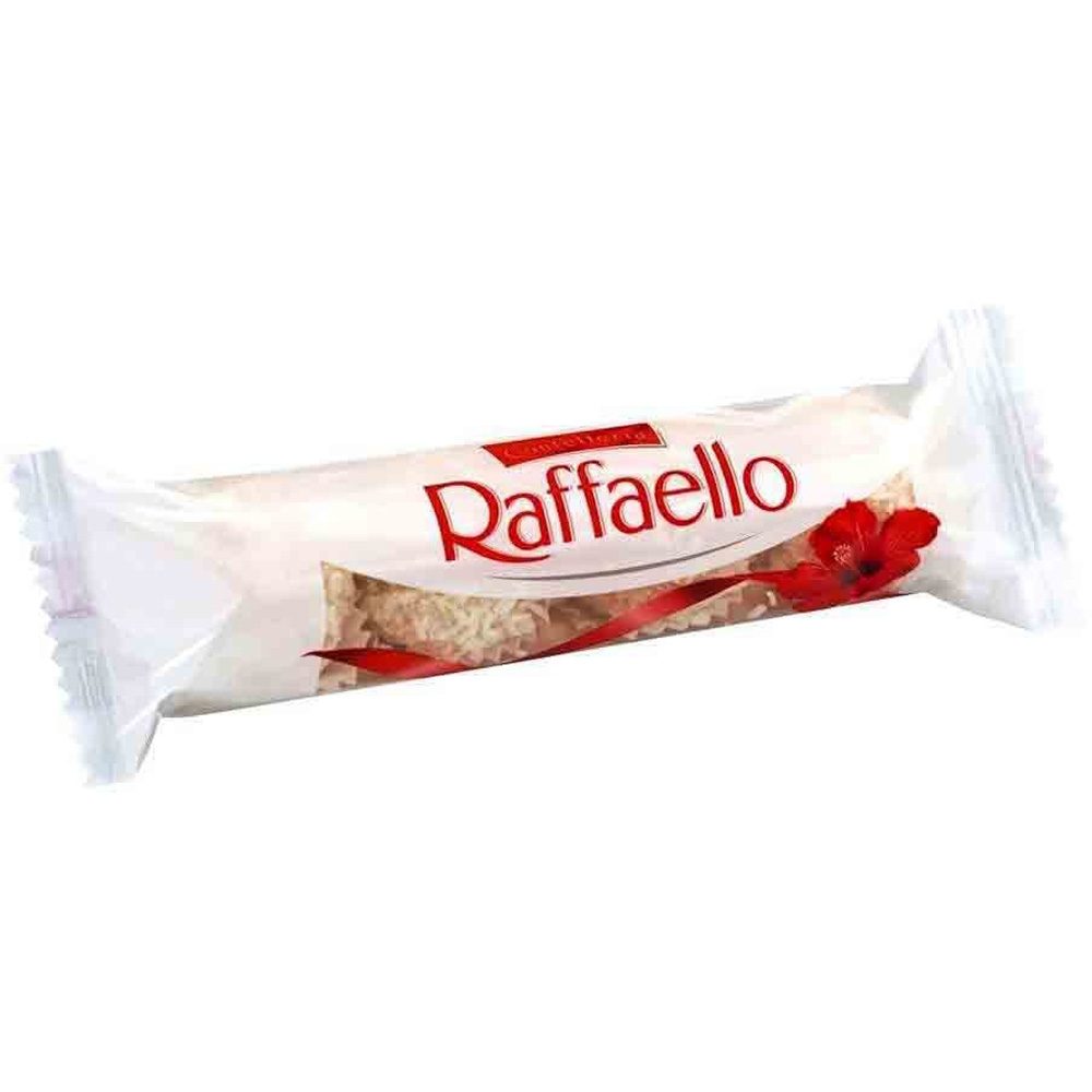 rafael-1.jpg شکلات نارگیلی رافائلو ۴ عددی وزن ۴۰ گرم - Image 1