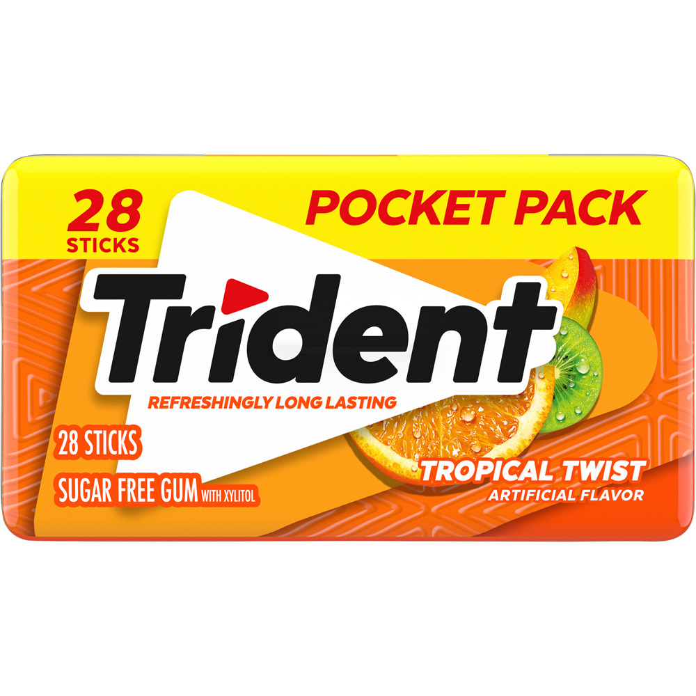 trident-28-3.jpg آدامس تریدنت امریکایی بدون قند 28 تایی - Image 1